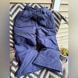 Boys 6x-7 snow pants llbean